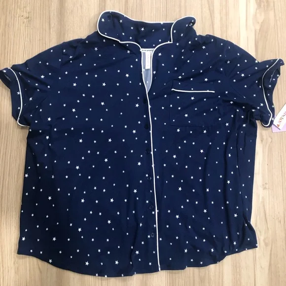 Joyspun Blue - PJ TOP- 3X (22W-24W) - Picture 4 of 6